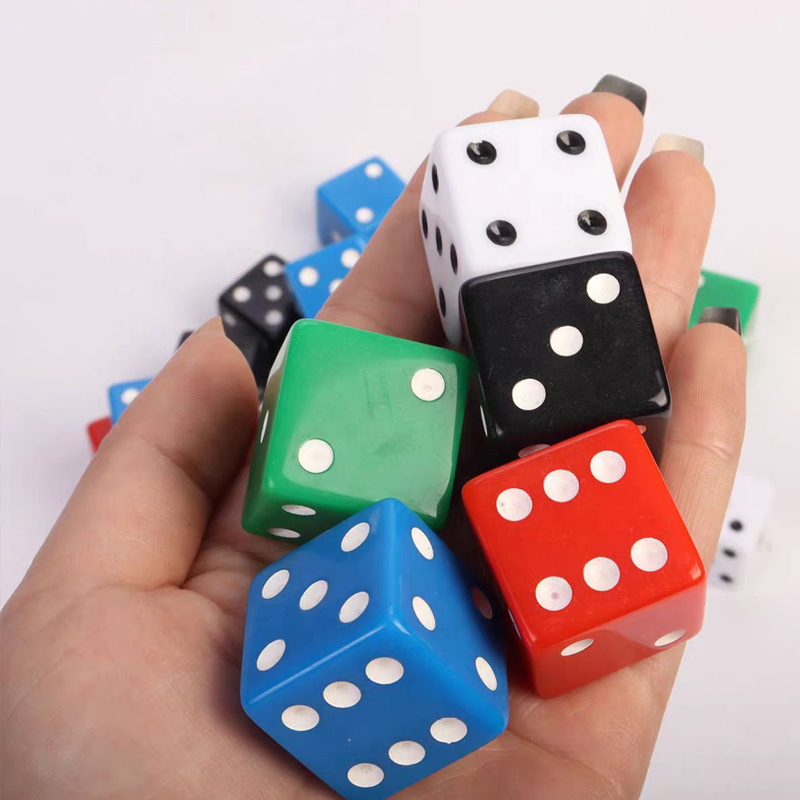 Party Games Animals - Cubos de dados quadrados d6 25mm