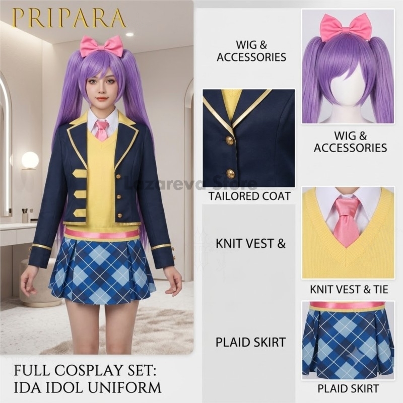 Party Games School - Fantasia de Cosplay Pripara Manaka Laala: