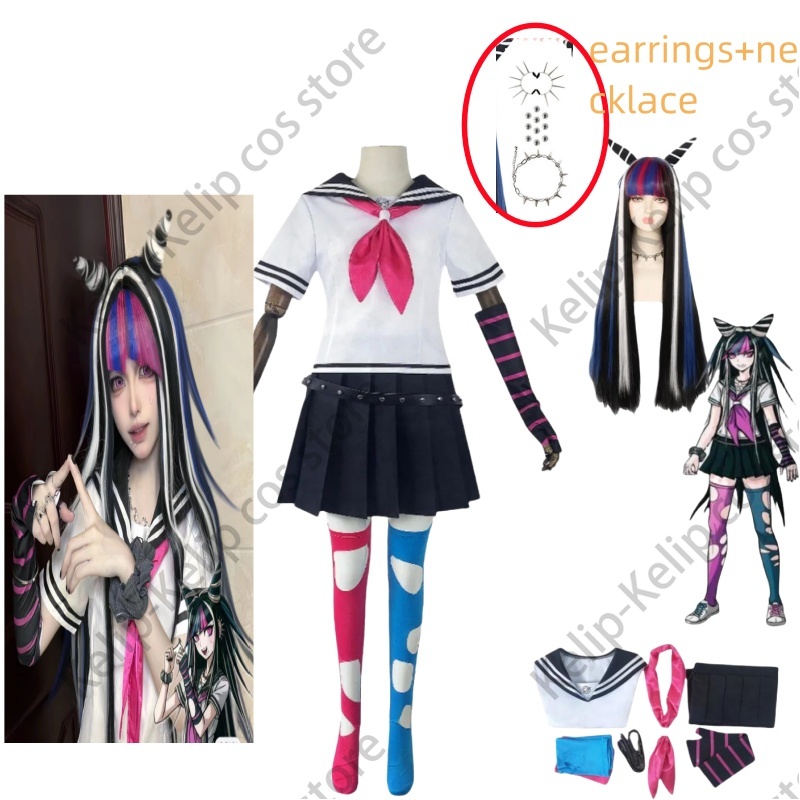 Party Games Steam Free - Mioda Ibuki Cosplay Fantasia Feminina, Anime