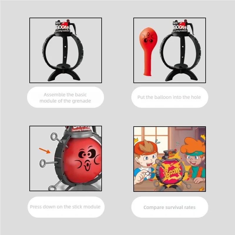 Party Games For 7 People - Jogo de Pegadinhas Divertido de Estourar