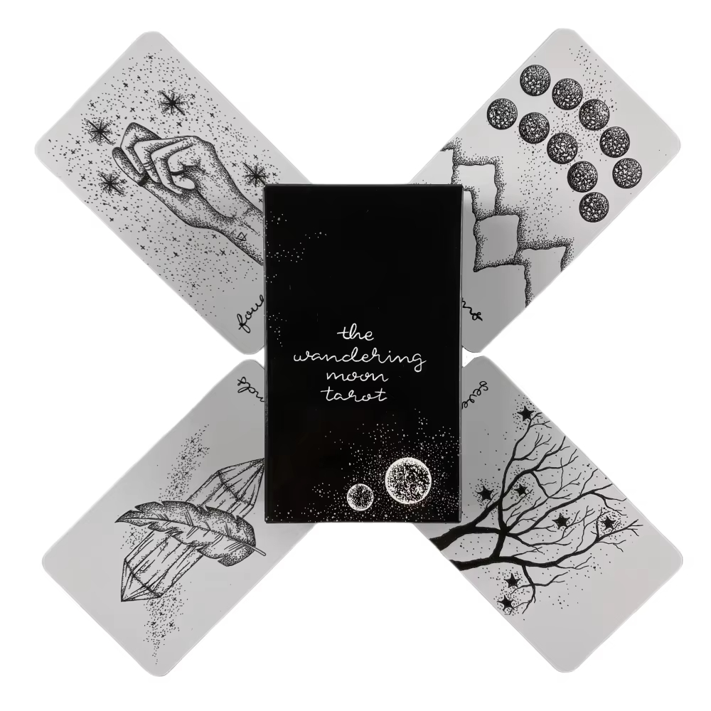 Party Games Entertainer - Baralho de tarô The Wandering Moon,