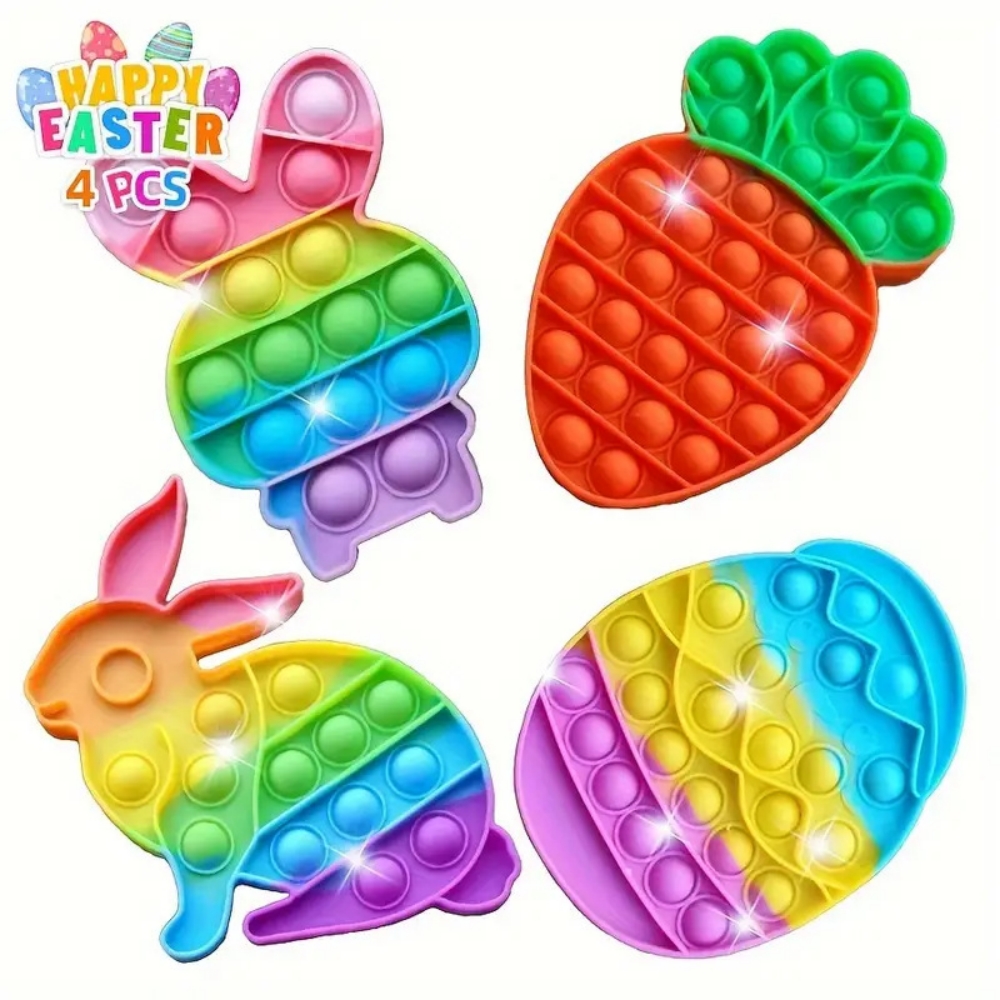 Party Games Egg - Conjunto de 4 ovos de coelhinho