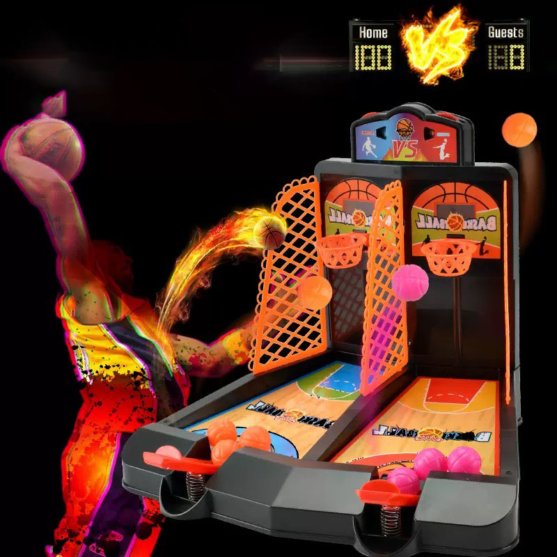 Party Games Classic - Mini Basquete de Mesa: Jogo de