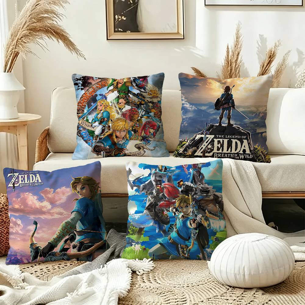 Zelda Party Games - Capa de Almofada Personalizada do Jogo