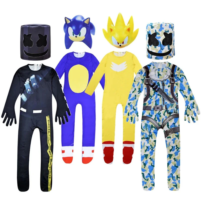 Party Games Music - 2026 halloween meninos marshmello dj máscara
