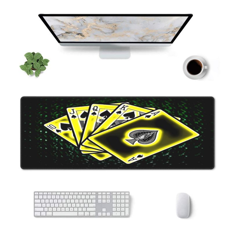 Party Games Entertainer - Tapete de Poker Texas Hold'em Grande