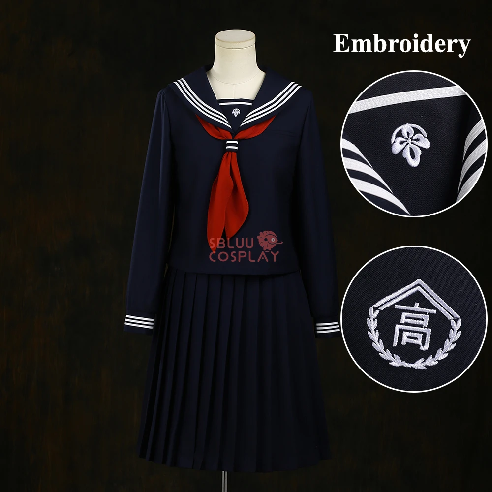 Party Games School - Sbluucosplay shimizu hinako cosplay traje bordado