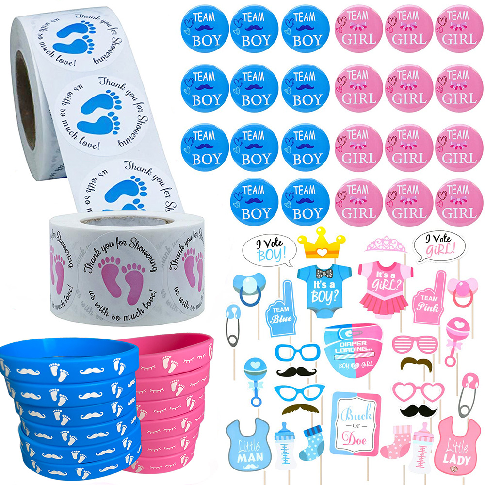 Party Games Graduation Ideas - Gênero revelar fontes de festa menino