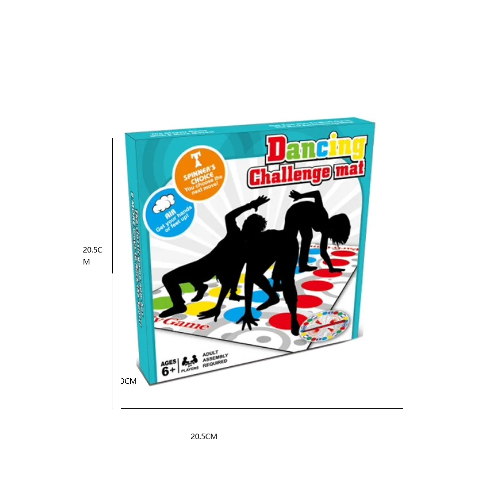 Party Games For 7 People - Jogo Twister de Grande Sucesso, Tapete