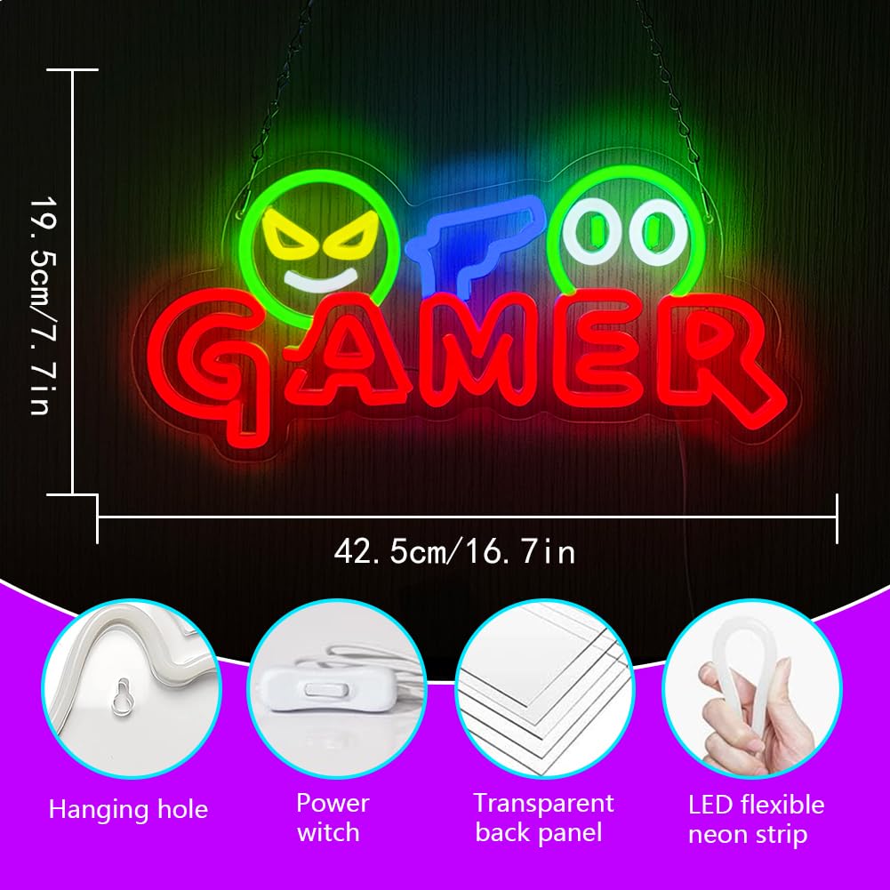 Luminária de Neon LED Personal - Party Games School avaliação e preço