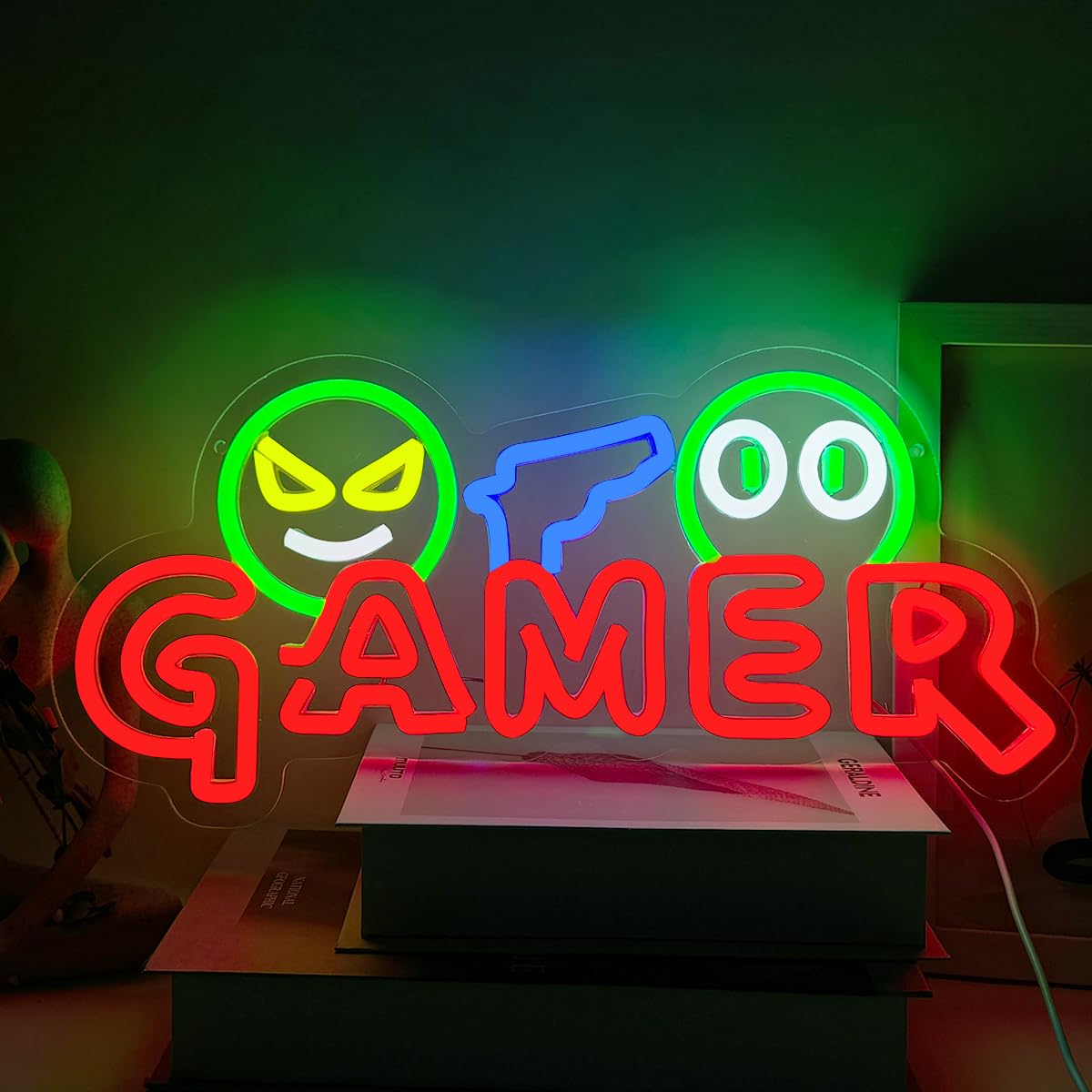 Luminária de Neon LED Personal - Party Games School avaliação e preço