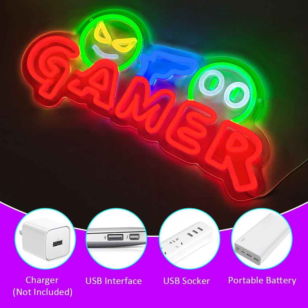 Luminária de Neon LED Personal - Party Games School avaliação e preço