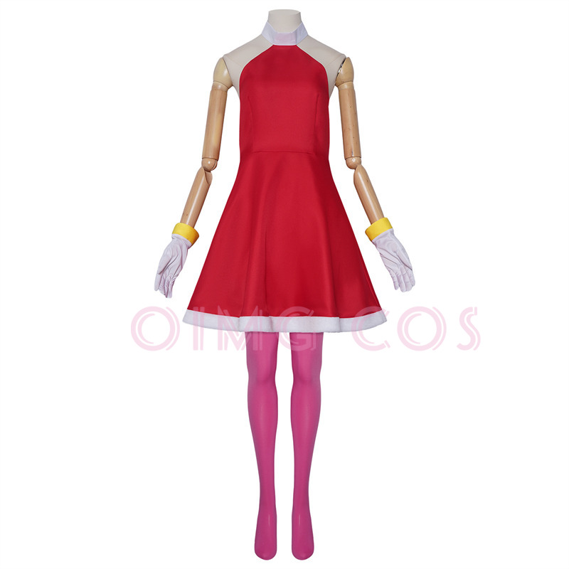 Fantasia Cosplay Amy Rose Adul - Party Games For Adults avaliação e preço