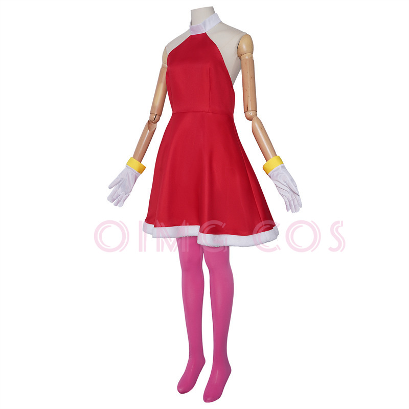 Fantasia Cosplay Amy Rose Adul - Party Games For Adults avaliação e preço