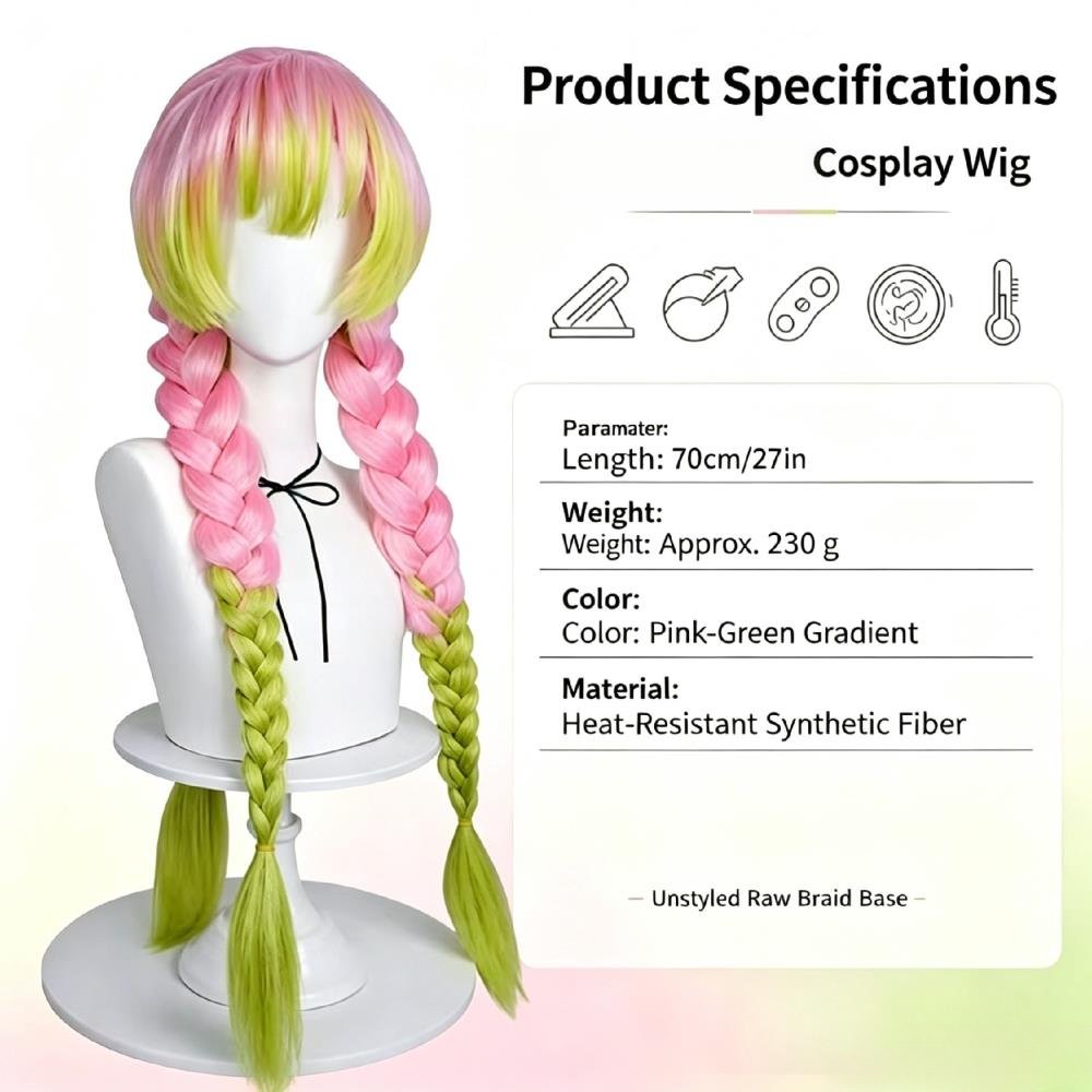 Peruca de Cosplay de 70cm/27in - Party Games Animals avaliação e preço