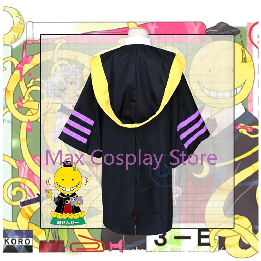 Max cosplay trajes koro sensei - Party Games Animals avaliação e preço