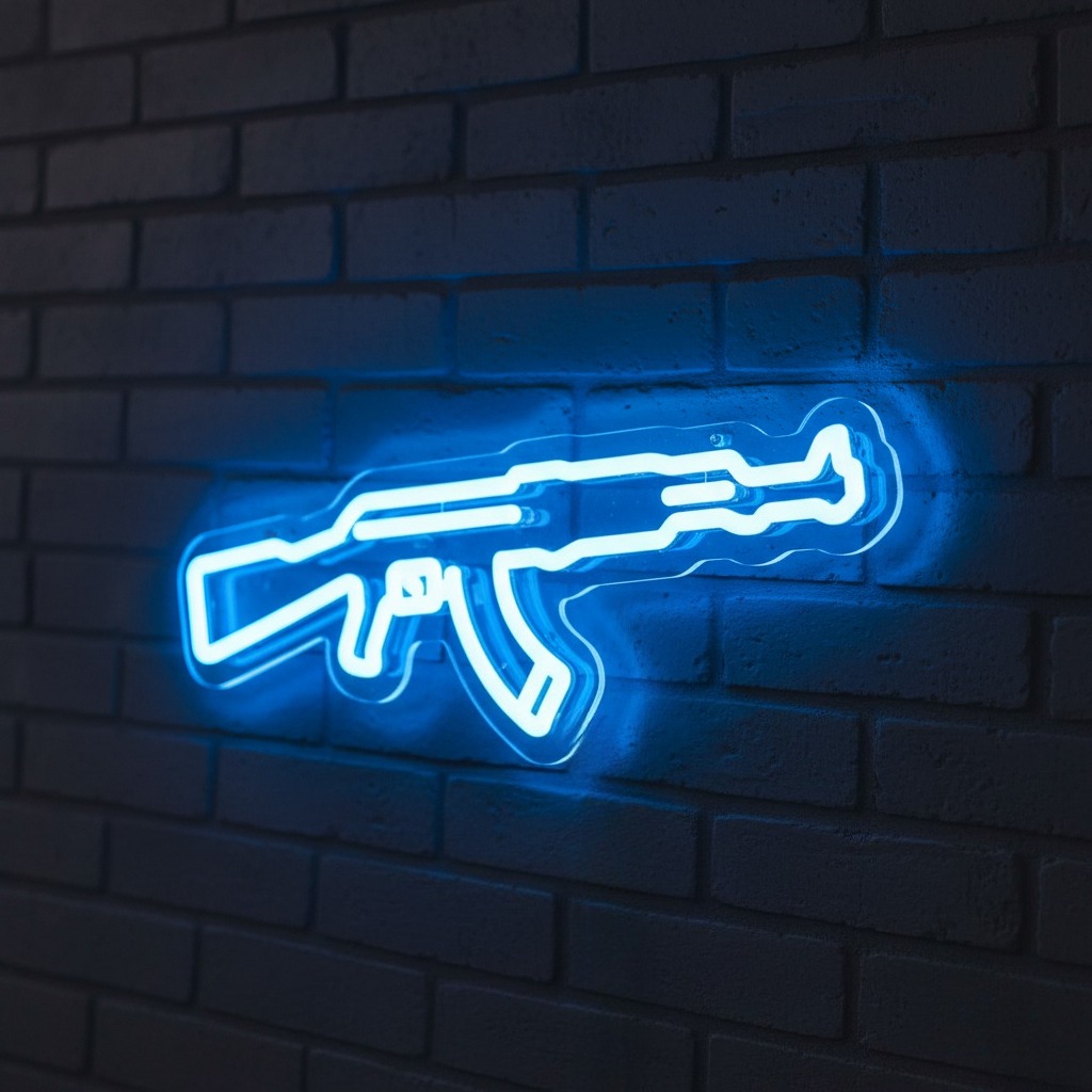 Letreiro Neon em Forma de AK - - Party Games Switch 1 avaliação e preço