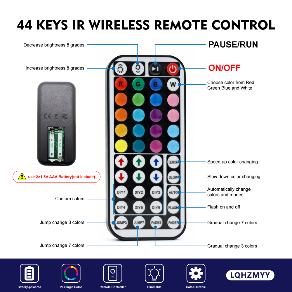 1 Rolo de Fita de Luz LED RGB  - Party Games Switch 1 avaliação e preço