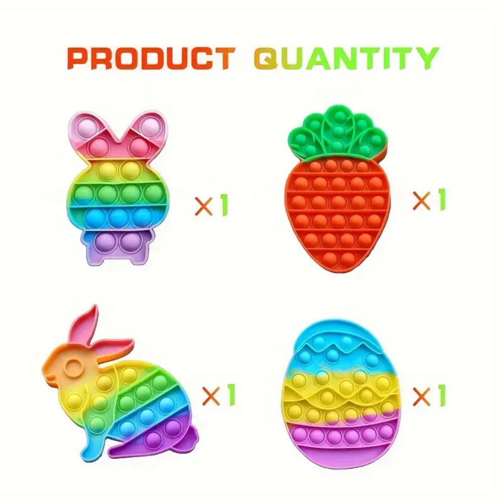 Conjunto de 4 ovos de coelhinh - Party Games Egg avaliação e preço