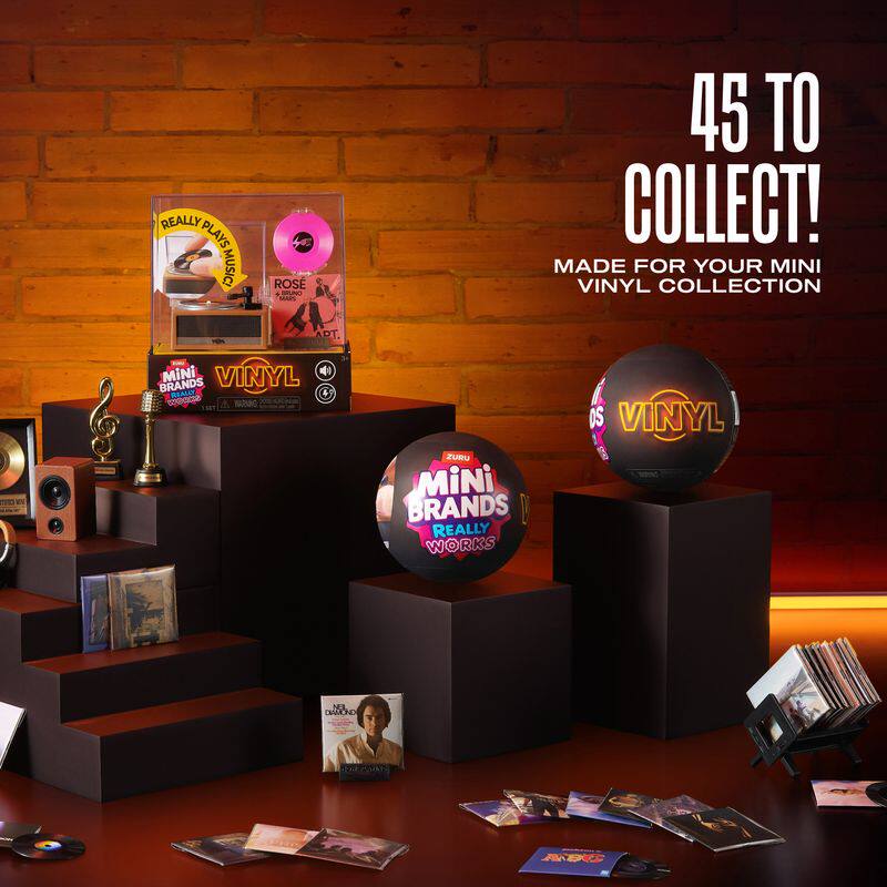 Mini Brands Vinyl Really Works - Party Games Music avaliação e preço