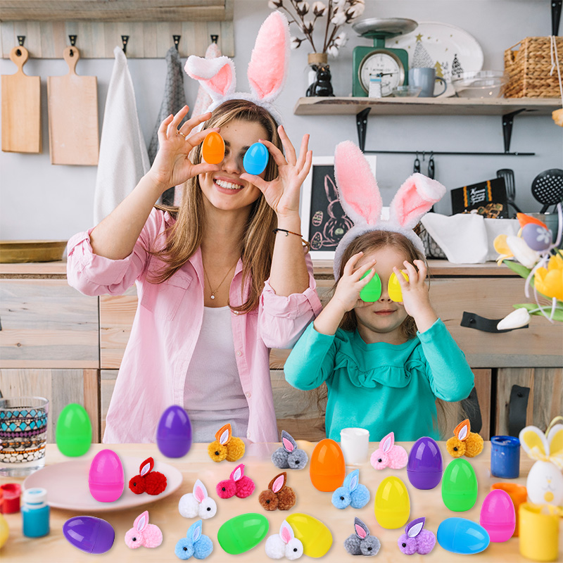 24 Peças de Ovos de Páscoa Fof - Party Games Egg avaliação e preço