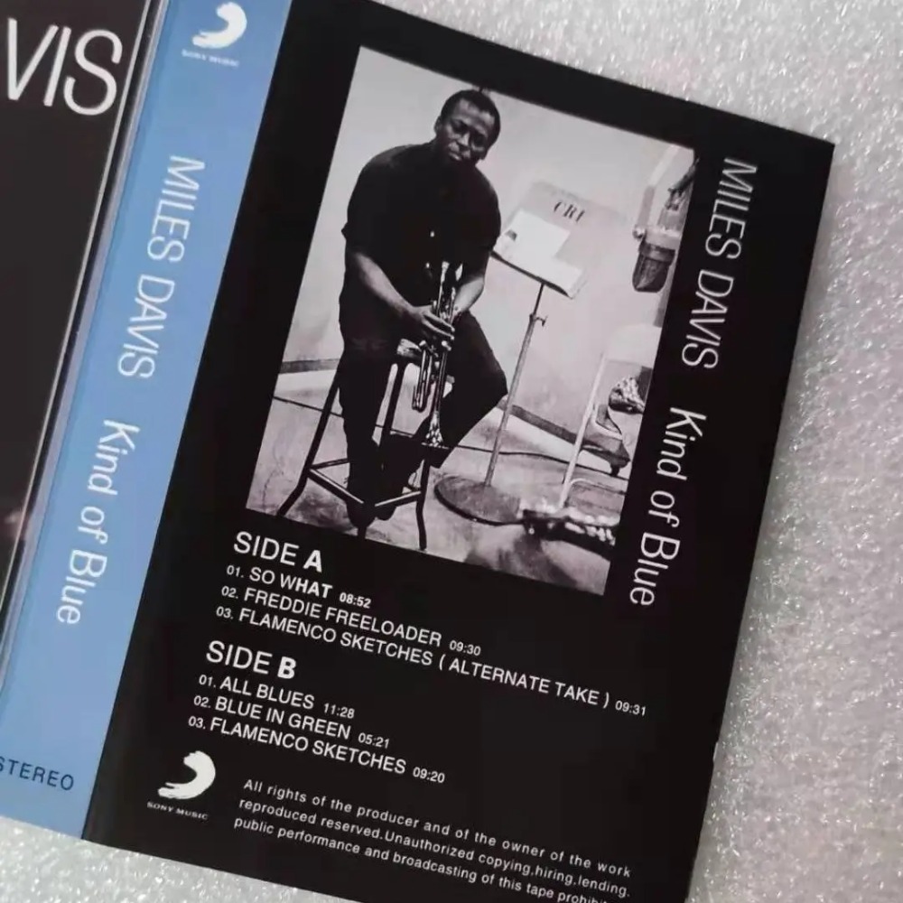 Fita de Música Jazz Miles Davi - Party Games Music avaliação e preço
