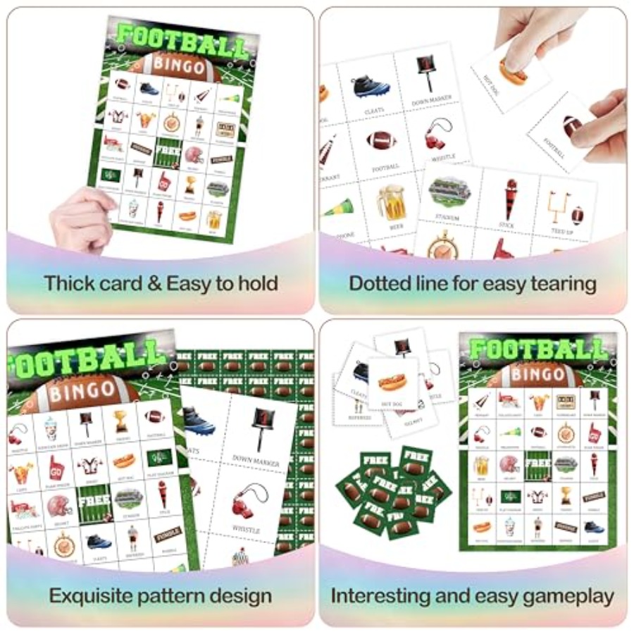 Cartas de Jogo de Bingo para F - Party Games For Large Groups avaliação e preço